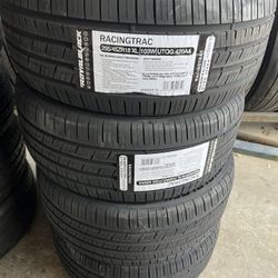 255/45R18 NEW Tire Set Highway Tread
