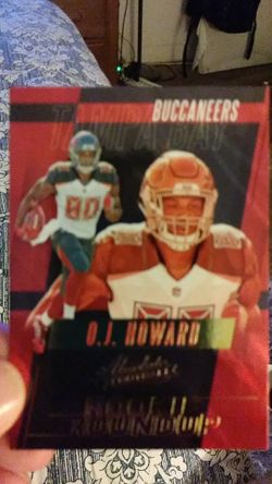 O.j Howard rookie round up card. Mint.