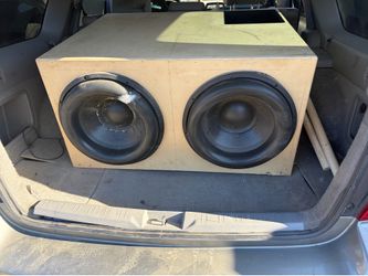 (2) American bass godfather 15’s D1