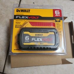 Dewalt Flexvolt Battery 6AH New New