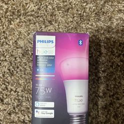 Bundle Of Three PHILLIPS HUE 75 WATT BULBS 