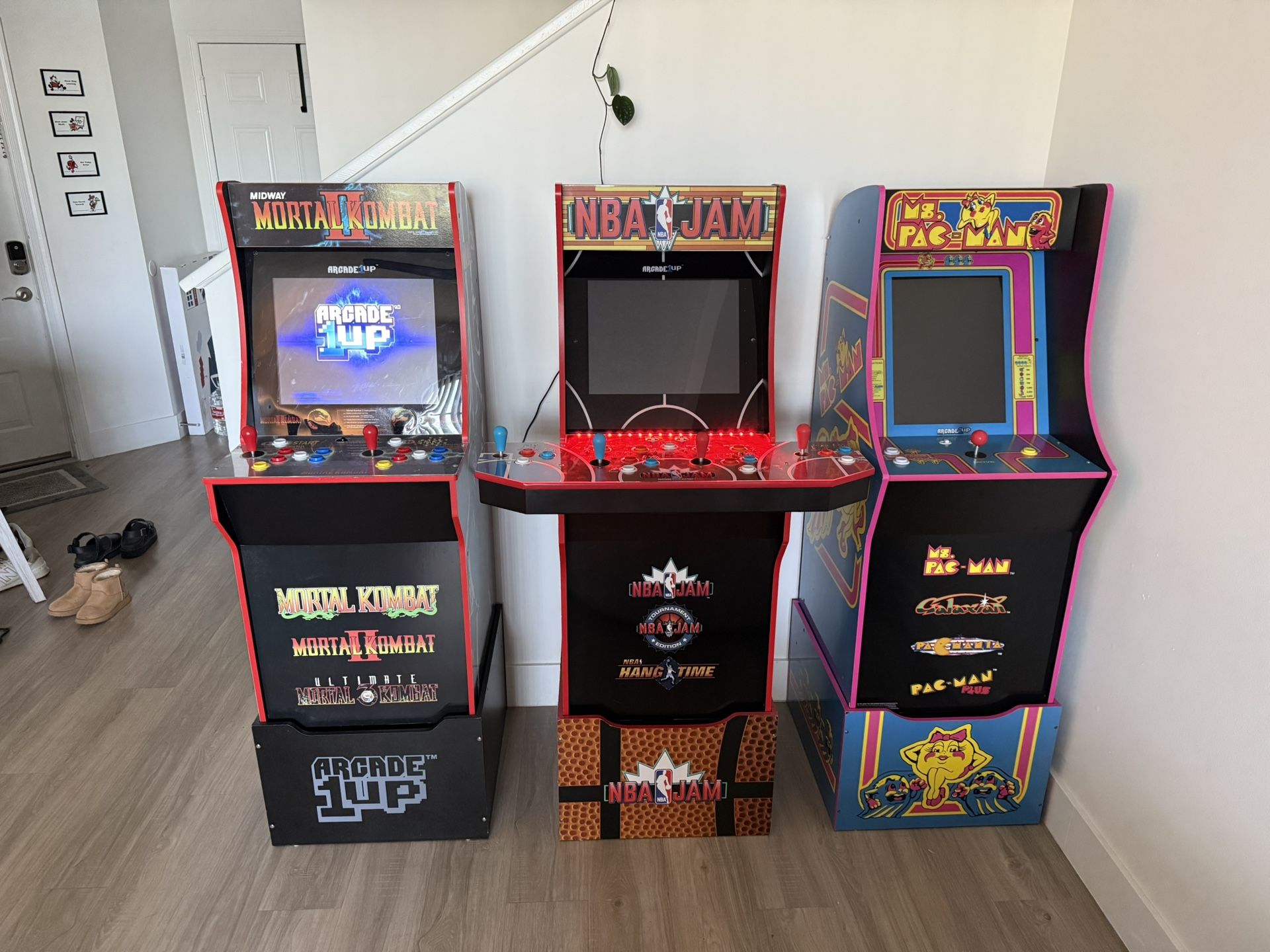 1up Arcade Mortal Kombat / NBA Jam / Ms PacMan