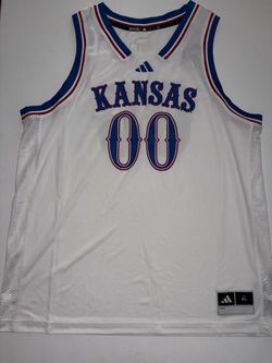 Kansas Jayhawks Adidas Basketball Jersey Size XL