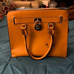 Camel Colored Large Purse