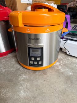 Bon Appétit Gourmet Electric Pressure Cooker – $25