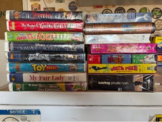 38 VCR Movie Titles
