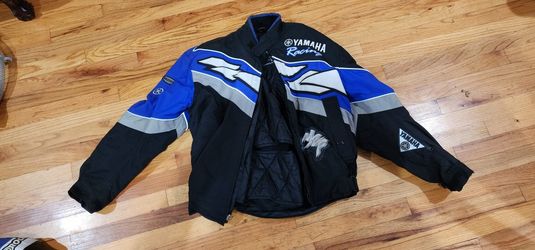 Yamaha Jacket Textile Size Medium Armored For Motorcycle Riding