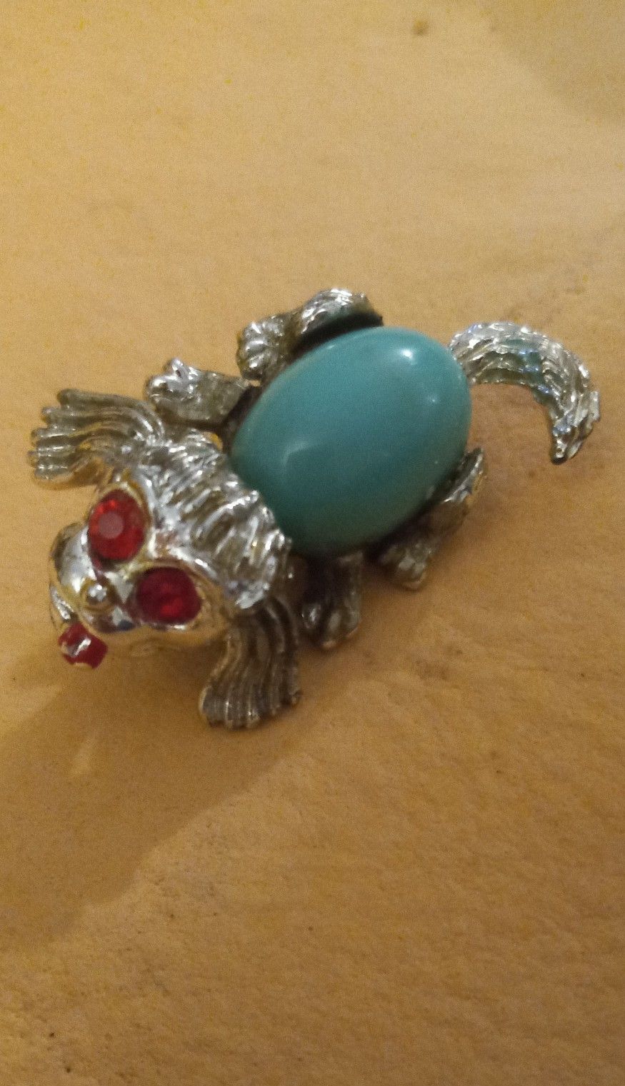 Vintage Dog Pendent /brooch