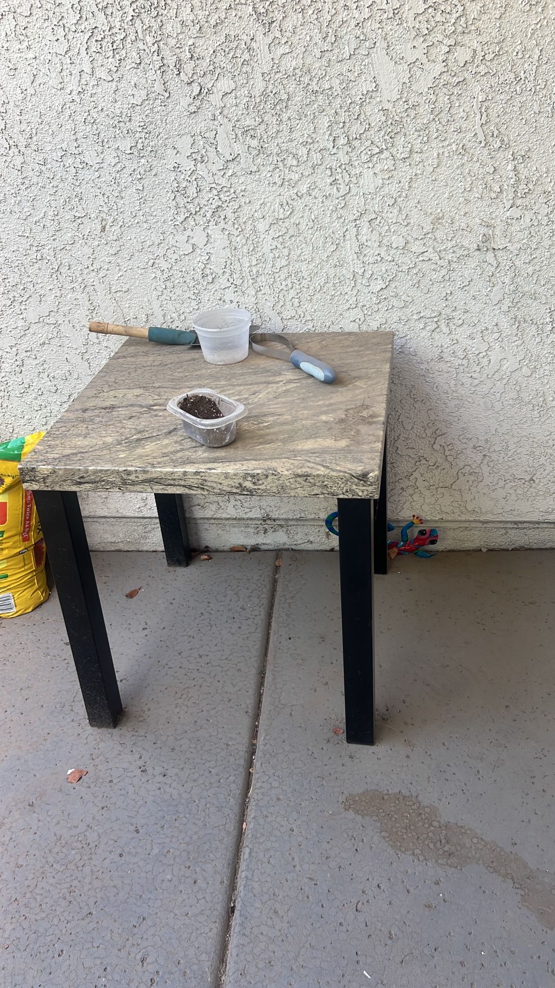 Two Outdoor Square Table 