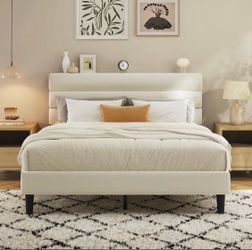 New in box Full Size Velvet Bed Frame BF019 (HN)