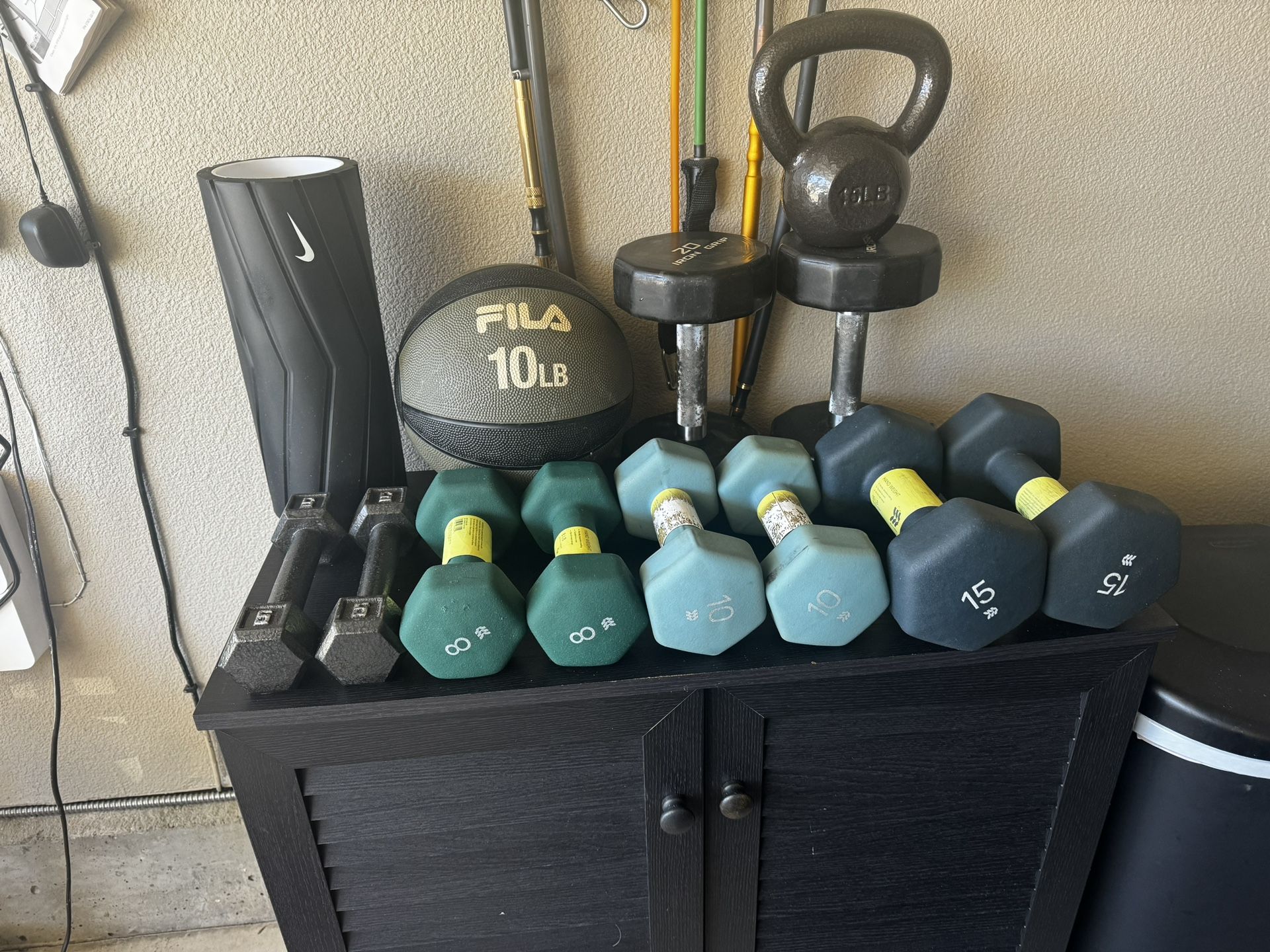 Workout Equipment Set