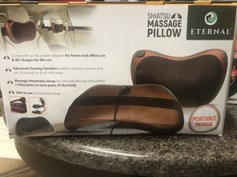 Eternal shiatsu massage pillow hot sale