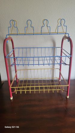 2 tiers organizer rack.