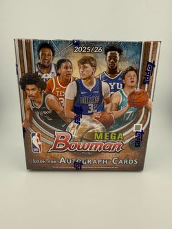 Topps Bowman Basketball Mega Box 2025/26