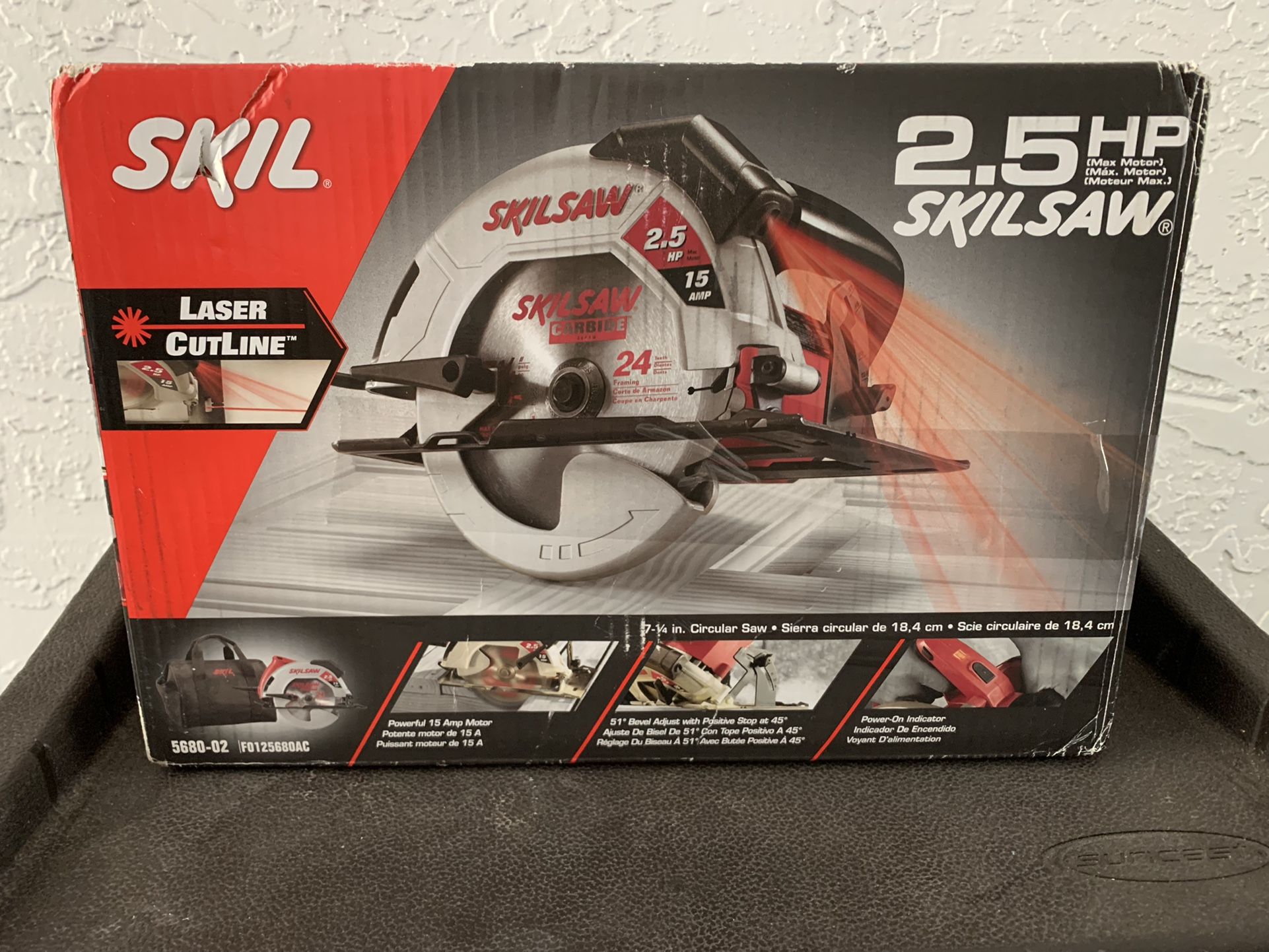 SKIL CIRCULAR SAW 2.5 Hp 15 Amp