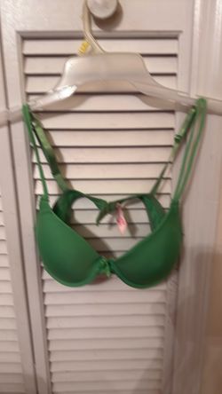 Lime Green Push-Up Bra