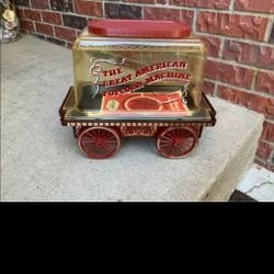 Vintage Popcorn Popper Circus Cart Sunbeam Advertising Home decor Retro Vintage