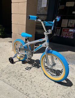 SE Bikes Basher 16" Kids Bike 2025 yellow