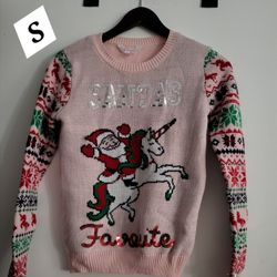 Girl's Christmas Sweater S