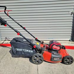 Working Craftsman V60 Yard Grass Electric Lawn Mower w/ Bag