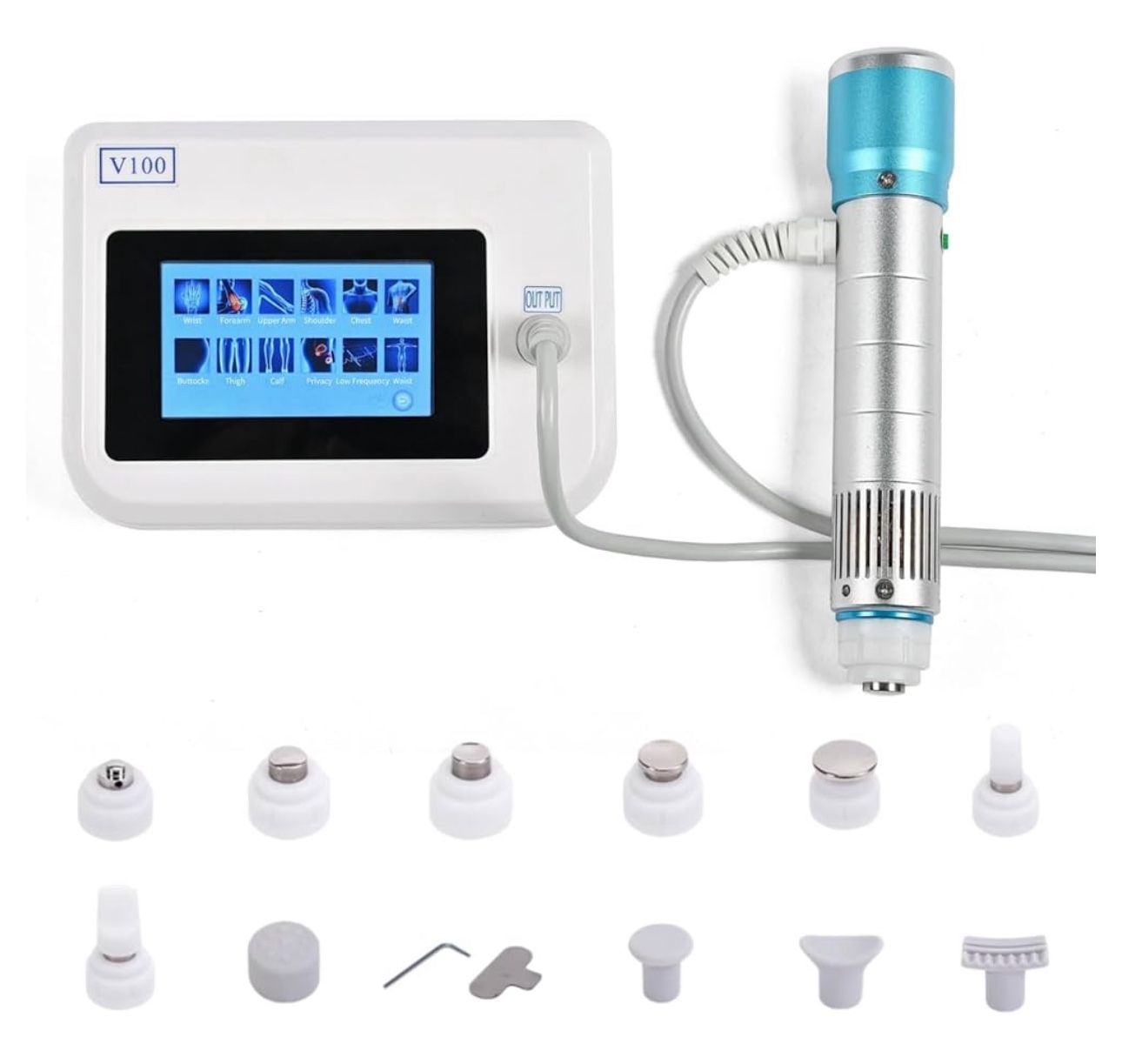 Shockwave Therapy Machine, Portable Extracorporeal Shock Wave Therapy Machine