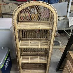 Wicker / Rattan Shelf Unit