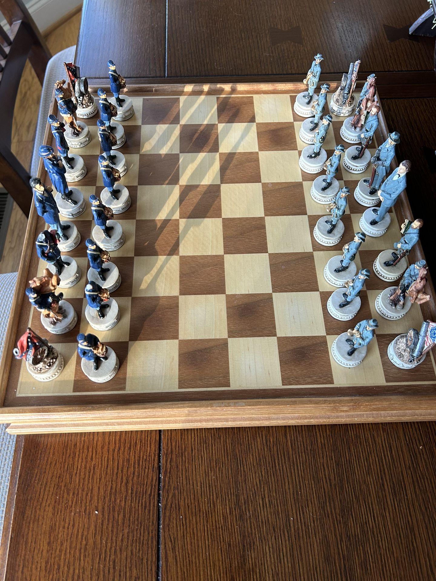 Civil War Chess Set 