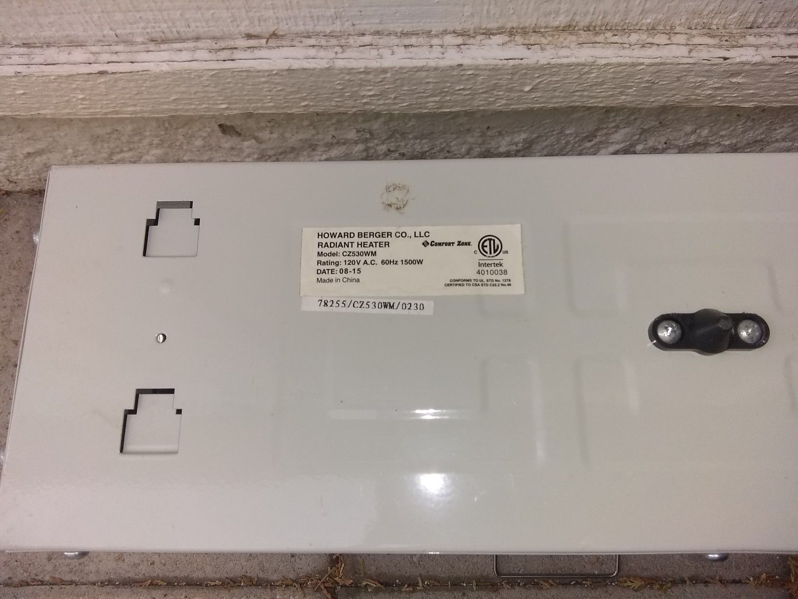 Radiant Heater Comfort Zone Model CZ530WM for Sale in Las Vegas, NV -  OfferUp
