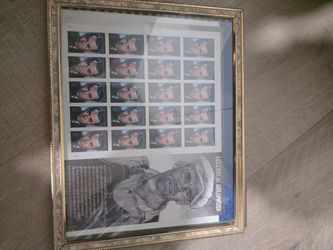 Henry Fonda Legends of Hollywood Stamp Sheet Framed