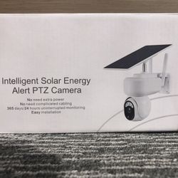 Fuvision Intelligent Solar Energy Alert PTZ Camera 