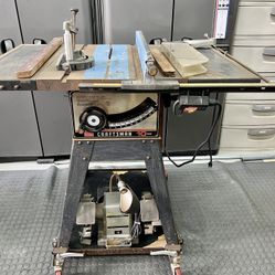 10” Table Saw & 1/2 HP Bench Grinder