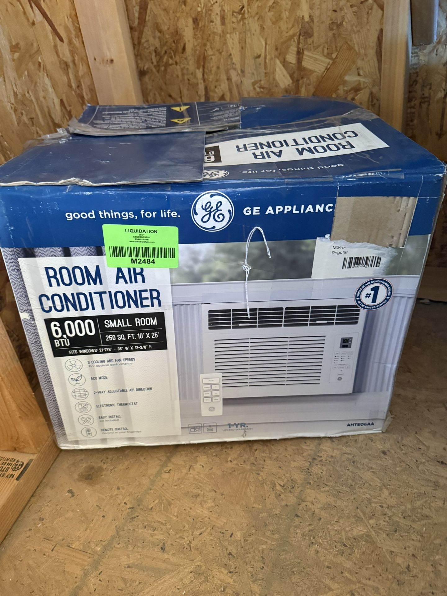 Room Air Conditioner 6,000 BTU