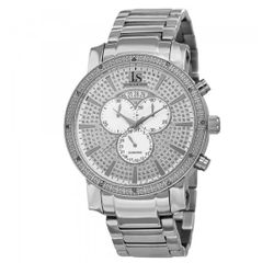 IMPERIAL PAVE DIAL CHRONOGRAPH BRACELET JS56