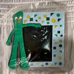 Gumby Collectors!! VTG 1996 Prema Toy co Gumby photo frame  Approx 3 1/2” x 3 1/2”