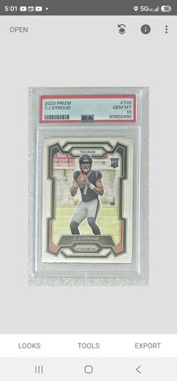 2024 PRIZM C J STROUD #339 GEM MT 10