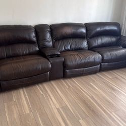 Leather Couch
