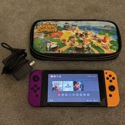 Nintendo Switch With 3 Games 