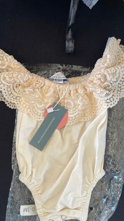 Off The Shoulder Baby Blouse 0-3M