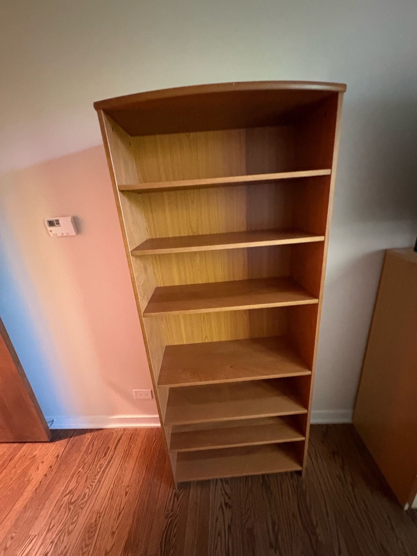 Tall Wooden Bookshelf / Storage Shelf – Great Condition
