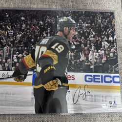 Reilly Smith Signed Autograph 16x20  Photo With fanatics Coa - Las Vegas Golden Knights