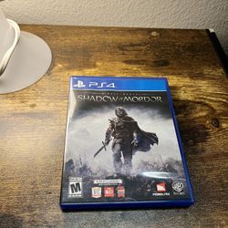 Shadow Of Mordor PS4