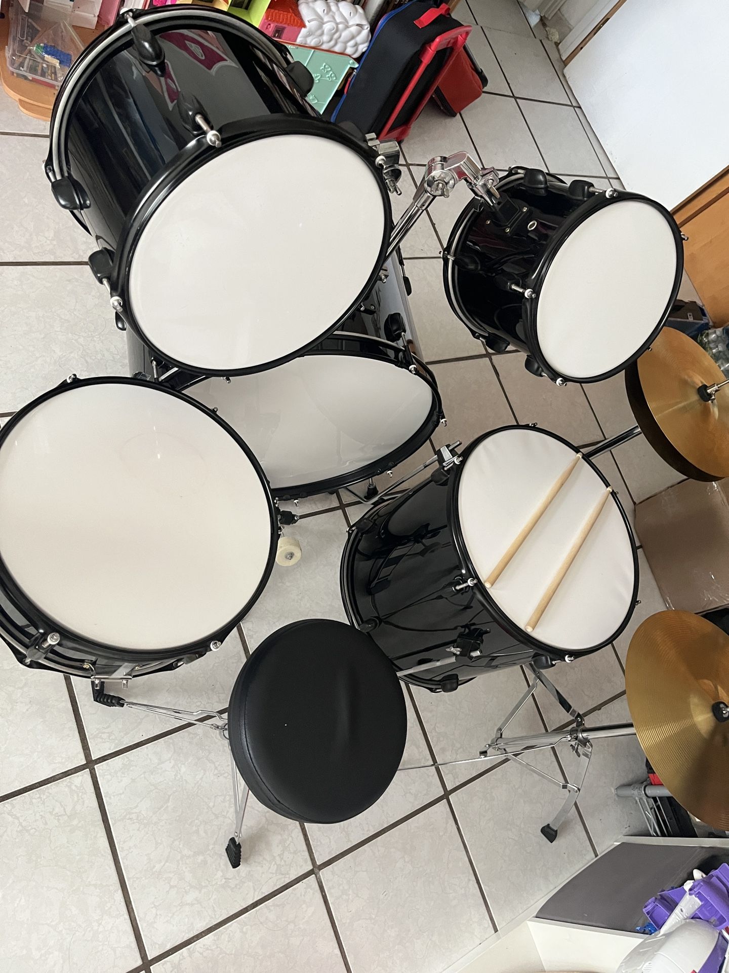 Drums Set - Like New Never Used