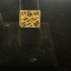 10k Nugget ring 41296-1