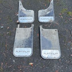 F150 Platinum Mud Flaps