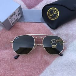 Green Lenses Unisex Sunglasses Marshal 3648 Rayban Never Used 