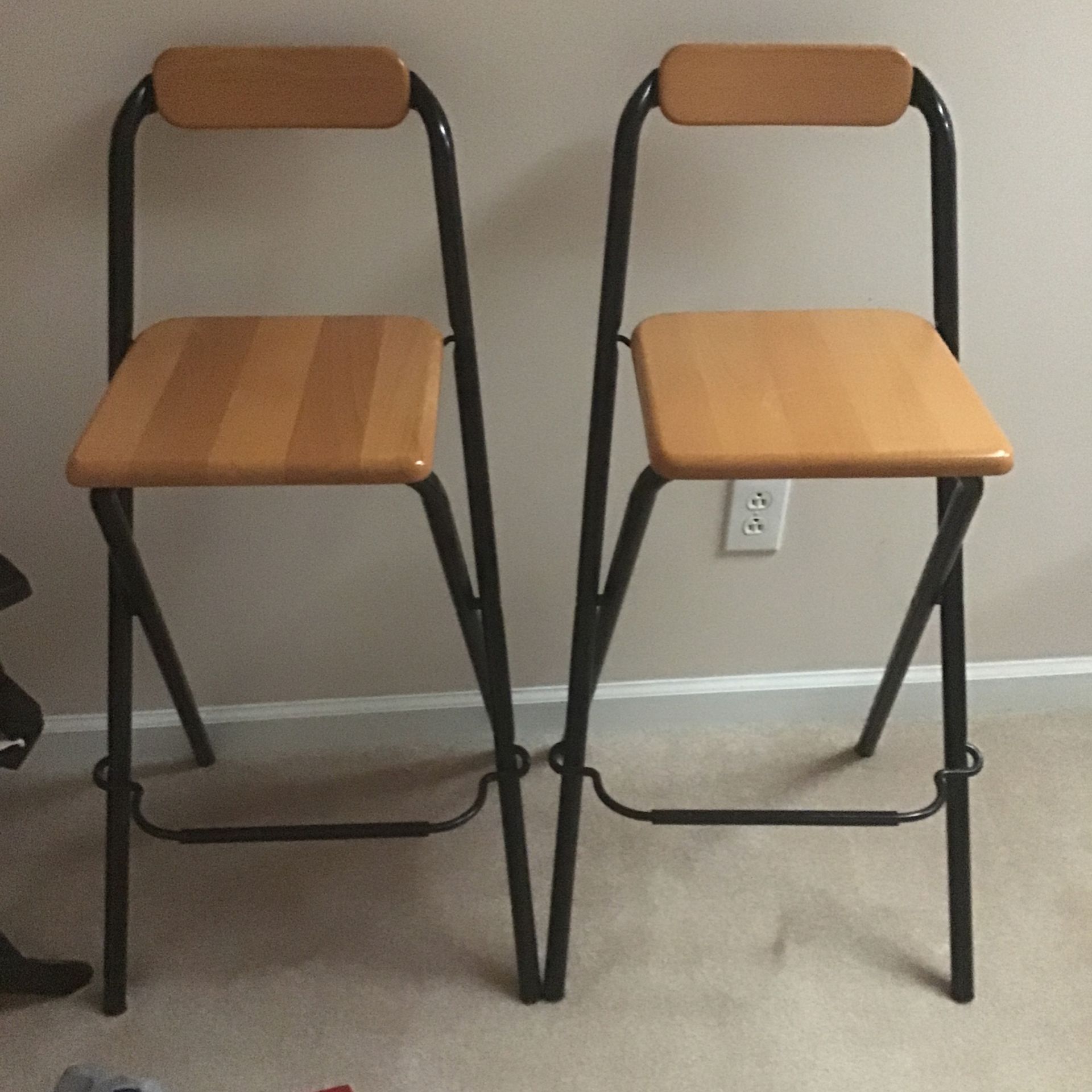 Pair Of Bar Stools.