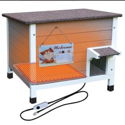 Heated Outdoor Cat House