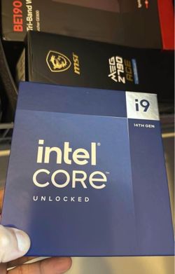 Intel 14900k CPU / MSI Z790 Ace Motherboard