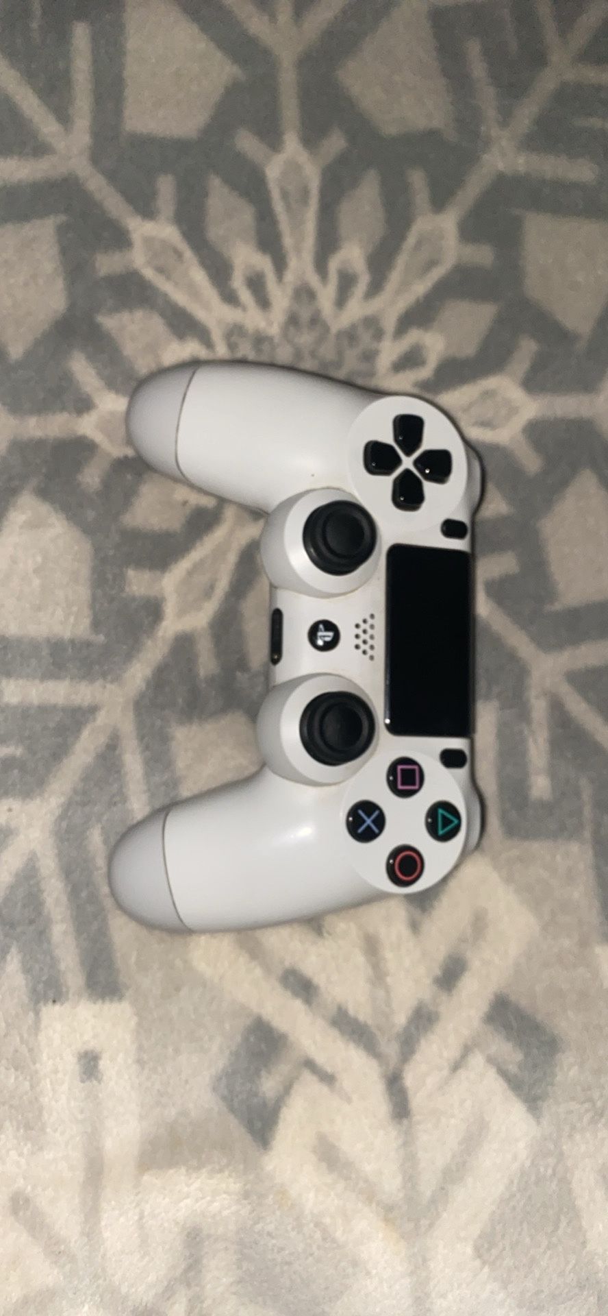 white ps4 controller