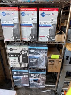 New Insinkerator Evolution 1300 3/4HP garbage disposal